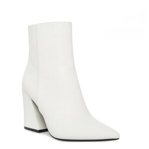 Madden Girl Women's White Ankle Boots